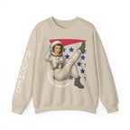 Red, White, & Bloomed Crewneck Sweatshirt